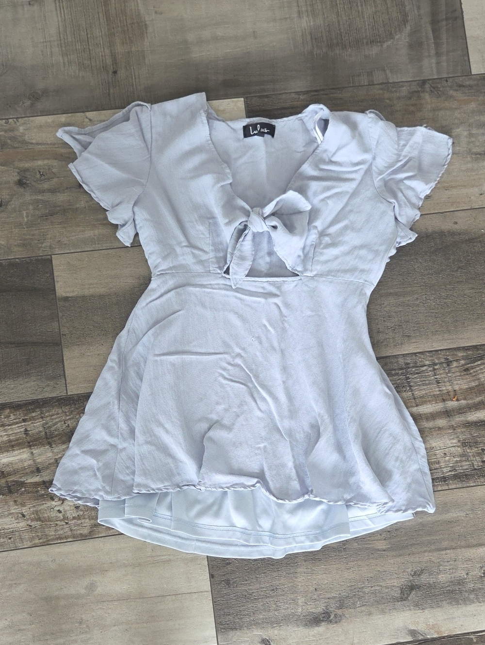 Lulus Light Blue Dress Medium
